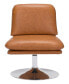 Фото #5 товара 35" Steel, Polyurethane Rory Swivel Accent Chair