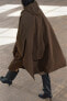 WATER-REPELLENT OVERSIZED CAPE ZW COLLECTION