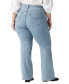 ფოტო #2 პროდუქტის Plus Size 725 High-Rise Bootcut Jeans