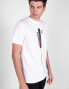 Les Hommes T-shirt "Vertical Line"