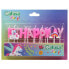 ATOSA Set Happy Birthday Unicorn Candle