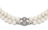 Фото #1 товара Vivienne Westwood GRAZIELLA PEARL CHOKER 西太后 珍珠项链 银色 女款 礼物 / Ожерелье Vivienne Westwood GRAZIELLA PEARL CHOKER 6303002102P132P132
