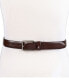 Фото #5 товара Men's Flex Stretch Feather-Edge Dress Belt