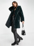Фото #5 товара French Connection faux fur coat in black