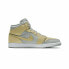 Кроссовки Nike Air Jordan 1 Mid Mixed Textures Yellow (Серый)