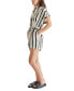 ფოტო #4 პროდუქტის Women's Tori Tie-Waist Button-Front Romper