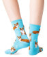 ფოტო #4 პროდუქტის Women's Corgi Print Fashion Crew Socks
