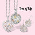 Фото #4 товара Angel Bell Silver Pendant Tree of Life with white bell ER-20-TREE-M-TR