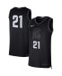 Фото #1 товара Men's #21 Black Michigan State Spartans Limited Basketball Jersey