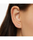 ფოტო #5 პროდუქტის Gold Stud Earrings - Debbie