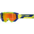 Фото #1 товара Очки для горнолыжного спорта Progrip 3200-325 - Желто-флуоресцентный/Синий, Зеркальные линзы
