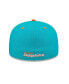 Фото #2 товара Men's Aqua, Orange Miami Dolphins Flipside 59FIFTY Fitted Hat