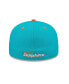 Men's Aqua, Orange Miami Dolphins Flipside 59FIFTY Fitted Hat