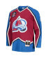 Фото #3 товара Men's Peter Forsberg Burgundy Colorado Avalanche 1995/96 Blue Line Player Jersey