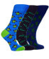 ფოტო #1 პროდუქტის Women's Ancient Bundle W-Cotton Novelty Crew Socks with Seamless Toe Design, Pack of 3