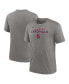 Фото #2 товара Men's Heather Charcoal St. Louis Cardinals We Are All Tri-Blend T-shirt