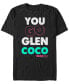 Фото #1 товара Men's You Go Glen Coco Text Variety Short Sleeve T- shirt