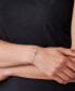 Sterling Silver Kors Love Logo Slider Bracelet