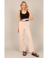 ფოტო #8 პროდუქტის Women's Penelope Knitted Wide Leg Lounge Pants