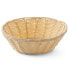 Фото #1 товара Round polyrattan bread basket, dia. 200mm height 65mm - Hendi 426609