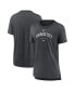 ფოტო #1 პროდუქტის Women's Heather Charcoal Kansas City Royals Authentic Collection Early Work Tri-Blend T-shirt