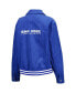 ფოტო #2 პროდუქტის Women's Blue San Jose Earthquakes Corduroy Button-Up Jacket