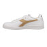 Фото #3 товара Diadora Game L Low 2030 Lace Up Mens White Sneakers Casual Shoes 178745-D0298