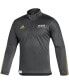 ფოტო #3 პროდუქტის Men's Charcoal Vegas Golden Knights Quarter-Zip Jacket