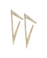 Фото #1 товара Women's Geometric Bling Drop Earrings