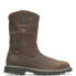 Фото #1 товара Wolverine Floorhand Square Toe Steel Toe Wellington Mens Brown Work Boots 14