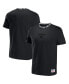 ფოტო #2 პროდუქტის Men's NFL X Staple Black New England Patriots Embroidered Fundementals Globe Short Sleeve T-shirt