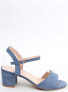 Фото #4 товара Босоножки на каблуке JOLINA BLUE