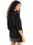 Фото #7 товара Pimkie v neck blouse in black