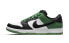 Фото #3 товара Кроссовки Nike Dunk SB Low Pro "Classic Green" - черно-зеленые, для мужчин и женщин, низкие, прочные и антискользящие, модель черно-белая"