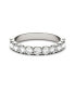 ფოტო #2 პროდუქტის Moissanite Anniversary Band 1-1/10 ct. t.w. Diamond Equivalent in 14k White or Yellow Gold