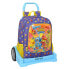 Фото #1 товара Школьный рюкзак с колесиками SuperThings Guardians of Kazoom Фиолетовый Жёлтый (32 x 42 x 14 cm)