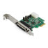 Фото #1 товара StarTech.com 4-port PCI Express RS232 Serial Adapter Card - PCIe RS232 Serial Host Controller Card - PCIe to Serial DB9 Card - 16950 UART - Expansion Card - Windows/Linux - PCIe - Serial - Full-height / Low-profile - RS-232 - Green - 214358 h
