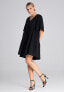 Фото #4 товара Платье летнее с каскадными оборками Figl Sukienka M869 Черное