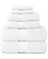 Фото #1 товара Hotel Zero Twist 6-Piece 100% Cotton Bath Towel Set