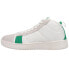 Prince Vintage Cup Baseline High Top Mens Green, White Sneakers Casual Shoes PD