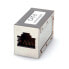 Фото #2 товара ROLINE RJ-45 Modular Coupler - Cat.6 - shielded - silver - RJ-45 - RJ-45 - Silver