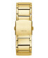 ფოტო #3 პროდუქტის Men's Multi-Function Gold-Tone Stainless Steel Watch 48mm