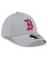 Фото #3 товара Men's Gray Boston Red Sox Active Pivot 39thirty Flex Hat