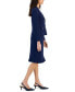 ფოტო #3 პროდუქტის Three-Button Jacket & Flounce-Hem Skirt, Regular & Petite