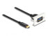 Фото #1 товара Аксессуар USB кабель DeLOCK Easy 45 1 м USB C - USB A USB 3.2 Gen 2 (3.1 Gen 2) 10000 Mbit/s черно-белый