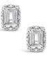 ფოტო #10 პროდუქტის Gemstone and Diamond Accent Stud Earrings in Sterling Silver