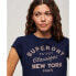 Фото #3 товара SUPERDRY Indigo Workwear Cap short sleeve T-shirt