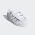 中童 adidas originals Superstar Cf C 防滑耐磨 低帮 板鞋 白