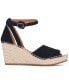 ფოტო #5 პროდუქტის Women's Charli Ankle-Strap Espadrille Wedge Sandals