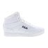 Фото #2 товара Fila Impress II Mid 1FM01153-125 Mens White Lifestyle Sneakers Shoes